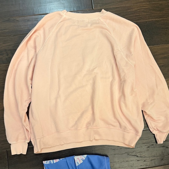 Wildfox set sweatshirt leggings Pink Leopard and Blue Patterned - Picture 7 of 7